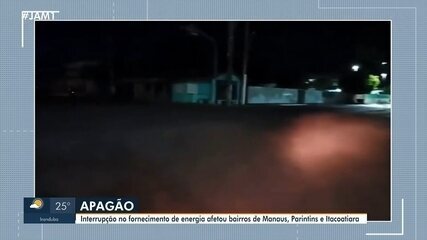Apagão: interrupção de energia elétrica afetou bairros de Manaus, Parintins e Itacoatiara Apagão: interrupção de energia elétrica afetou bairros de Manaus, Parintins e Itacoatiara