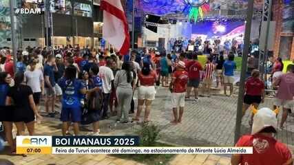 Boi Manaus 2025: Feira do Tururi acontece até domingo em Manaus