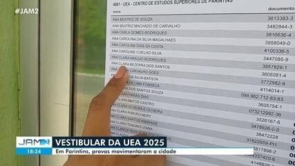 Provas do Vestibular da UEA 2025 movimenta Parintins Provas do Vestibular da UEA 2025 movimenta Parintins