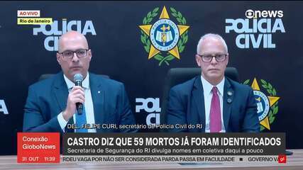 Polícia do RJ faz balanço da megaoperação nos Complexos do Alemão e da Penha