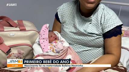 Primeiro bebê de 2025 em Manaus é menina e nasceu na maternidade Balbina Mestrinho
