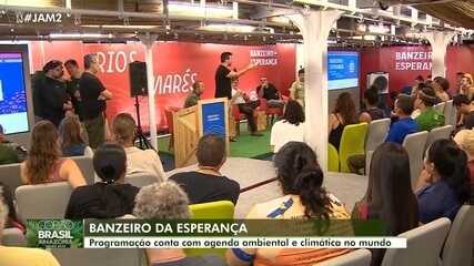 ‘Banzeiro da Esperança’ navega pelo Amazonas com 200 pessoas rumo à COP30