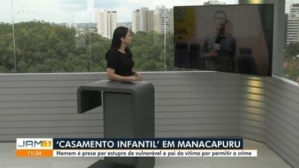 Homem é preso por manter 'casamento' com criança de 11 anos no interior do Amazonas