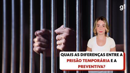 Quais as diferenças entre a prisão temporária e a preventiva?