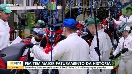 PIM tem maior faturamento da história: setembro bate recorde com R$ 20,07 bilhões