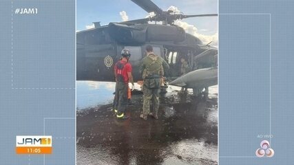 Queda de avião no Amazonas: bombeiros removem corpos próximos a Tabatinga