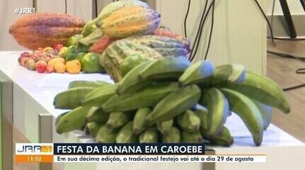 Caroebe recebe mais uma edição da tradicional Festa da Banana