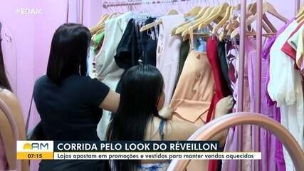 Após o Natal, comércio de roupas em Manaus aposta na virada do ano para vender mais