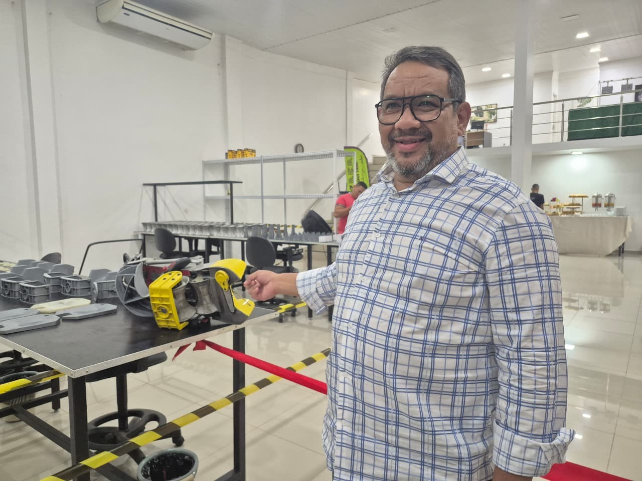 Paulo Moisés, presidente da Bio+Açaí uma das principais cooperativas de produtores do Amapá,