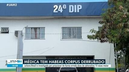 Justiça revoga habeas corpus de médica investigada por prescrever adrenalina