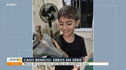 Caso Benício: erros em série causaram morte de menino de 6 anos com dose de adrenalina