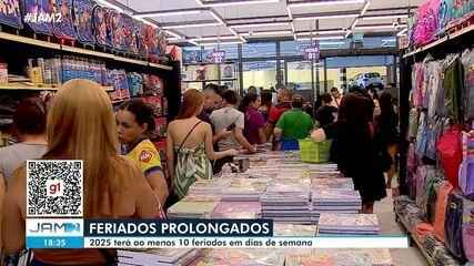 Veja os feriados de 2025 no Amazonas