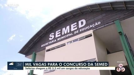Inscrições para concurso da Semed encerram nesta quarta-feira (5)
