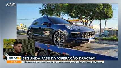 Influenciadora do AM é presa na segunda fase da Operação Dracma