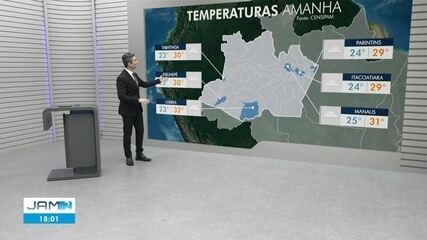 Manaus tem previsão de mais chuva nesta quinta-feira (4)