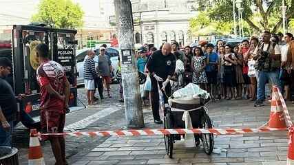 Homem é detido andando com idoso morto em cadeira de rodas no Centro de Manaus
