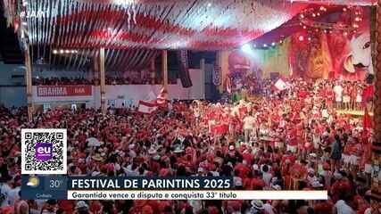 Garantido vence o Festival de Parintins 2025