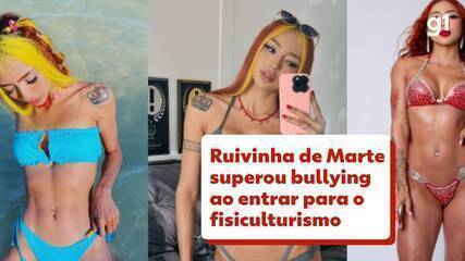 Ruivinha de Marte superou bullying ao entrar para o fisiculturismo