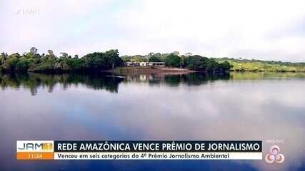 Rede Amazônica conquista seis troféus no 4ª Prêmio Águas de Manaus de Jornalismo Ambiental