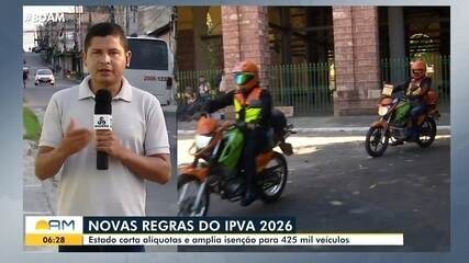 Novas regras do IPVA 2026: AM corta alíquota e amplia isenção para 425 mil veículos