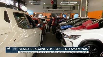 Venda de seminovos cresce no Amazonas