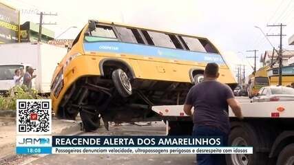 Acidente reacende alerta dos Amarelinhos em Manaus