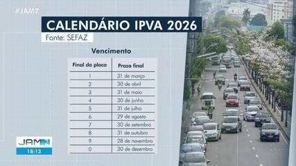 Confira o calendário para pagamento de IPVA no Amazonas em 2026