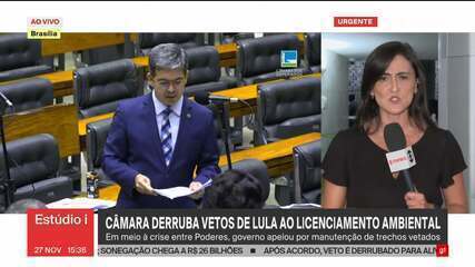 Câmara derruba vetos de Lula ao licenciamento ambiental