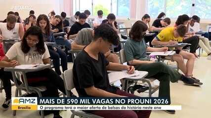 Mais de 590 mil vagas no Prouni 2026