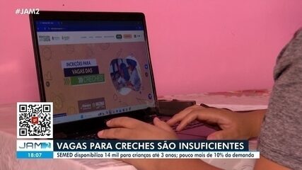 Semed disponibiliza 14 mil vagas de creches para crianças até 3 anos em Manaus