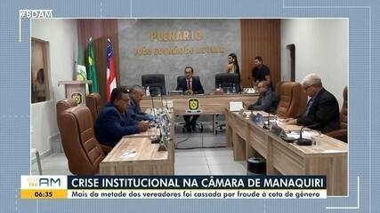 Crise institucional na Câmara de Manaquiri: mais da metade dos vereadores foi cassado