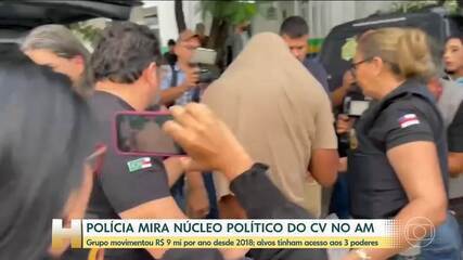 Polícia Civil mira núcleo político do Comando Vermelho no Amazonas