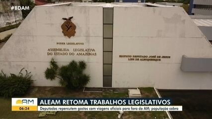 Deputados repercutem gastos com viagens oficiais para fora do Amazonas