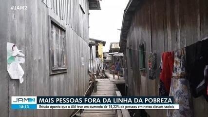 Amazonas tem mais pessoas fora da linha da pobreza
