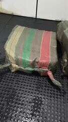 Mais de 220 kg de maconha tipo skunk são apreendidos escondidas em embarcação