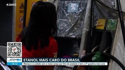 Manaus tem o etanol mais caro do Brasil, segundo ANP