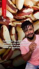 Castanha-do-pará x castanha-da-amazônia? Projeto de lei quer mudar nome do produto