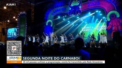 Mais de 30 mil pessoas curtem Carnaboi em Manaus