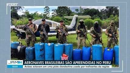 Aeronaves brasileiras são apreendidas e destruídas em pista clandestina no Peru