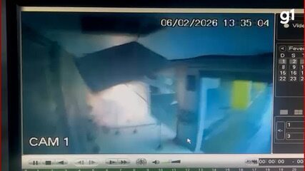 Vídeo mostra momento que dupla explode casa lotérica durante assalto em Manaus