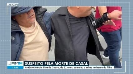 Suspeito de matar casal por ciúmes na frente da filha é preso em Manaus