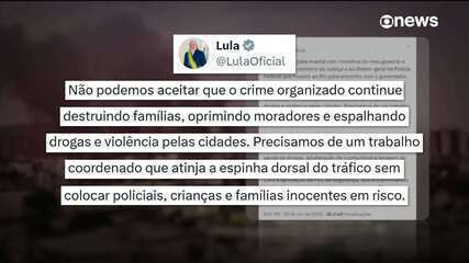 Lula sanciona lei que busca endurecer combate ao crime organizado