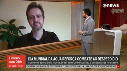 Dia Mundial da Água reforça combate ao desperdício