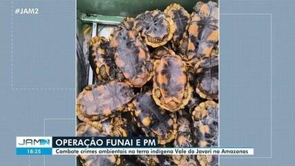 Funai combate crimes ambientais na terra indígena Vale do Javari no Amazonas