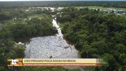 Lixão a céu aberto em cidade peruana contamina rio que deságua no Amazonas