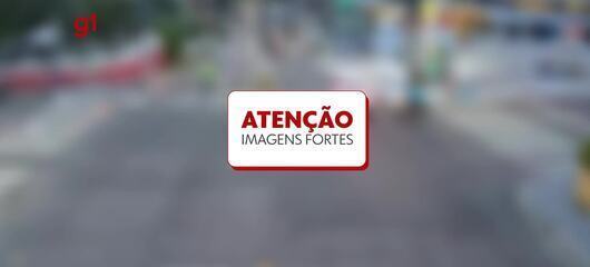 Câmera de segurança registra momento em que paratleta é atropelada em Manaus