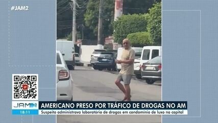 Americano é preso por tráfico de drogas no Amazonas