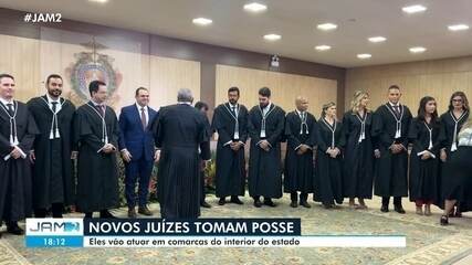 Novos juízes tomam posse no AM em meio a acúmulo de processos por falta de magistrados