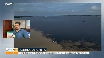 Alerta de cheia no AM: Serviço Geológico divulga análise dos níveis dos rios para 2026