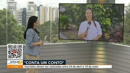 Conta um Conto: inscrições devem ser realizadas entre 24 de abril a 10 de maio
